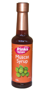 Pinks Syrups, natural fruit syrups made in Milton Keynes, England